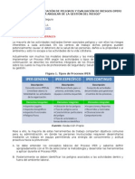 Proceso Iper, Piedra Angular de La Gestión Del Riesgo