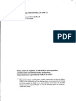 Notas Sobre El Regimen Penitenciario