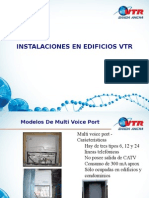 Instalaciones en Edificios VTR