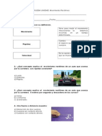 Evalucion Movimiento Rectilineo Uniforme
