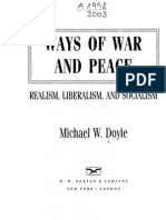 Ways of War and Peace (Michael W. Doyle) Contents