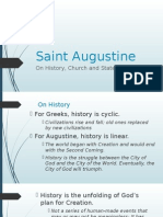 Saint Augustine: On History, Church and State, and Women