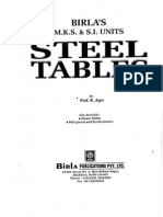 Steel Tables