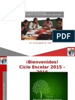 Consejo Técnico Escolar Fase Intensiva 20152016