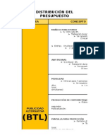 Distribucion Del Presupuesto Final