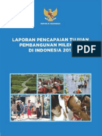 Laporan Pencapaian Tujuan Pembangunan Milenium Di Indonesia 2013