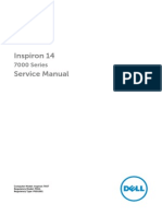 Inspiron 14 7447 Laptop Service Manual en Us