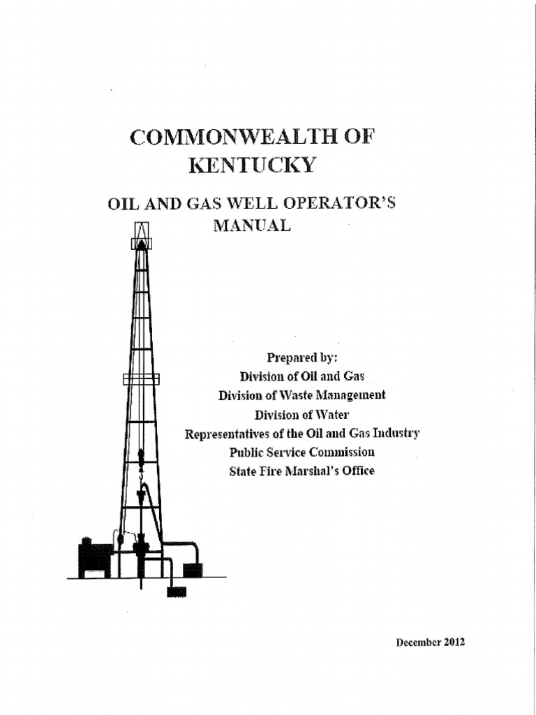 Oil and Gas Operators Manual