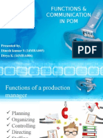 Functions & Communication in Pom