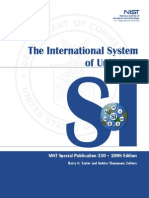 The Internarional System of Units (SI)