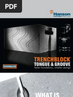 Aircrete Blocks Trenchblock Tongue and Groove