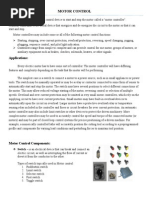 Motor Control: Applications