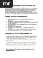 Download Beri Sebab Mengapa Hendak Menjadi Pengawas PSS by Pushpa Kandasamy SN274070580 doc pdf