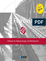 Ferrovia: Software For Railway Design and Maintenance