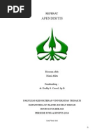 Download Referat Apendisitis by aditadiani SN274072036 doc pdf