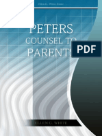 Peter’s Counsel to Parents 