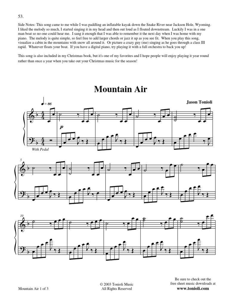 Mountain Air PDF