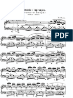 Chopin - Fantaisie Impromptu Op 66 - Sheet Music - Piano