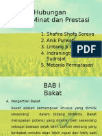 Hubungan Bakat Minat Prestasi