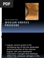 JVP Examination Techniques and Findings | PDF