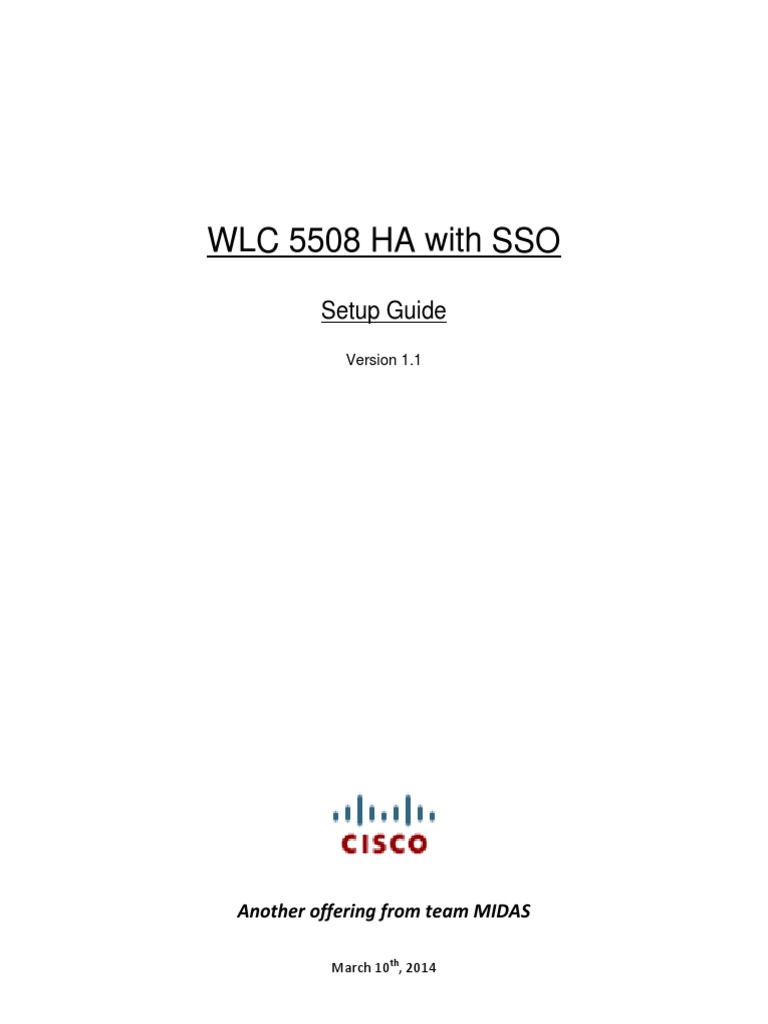 Wlc 5508 Ha Rma Process : CLI Upgrade Procedure – ICWT