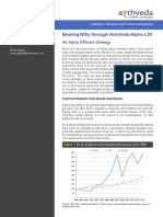 Beating Nifty Through ArthVeda Alpha L50