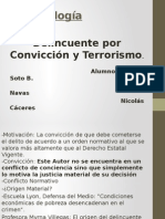 Autor Por Convicción y Terrorismo