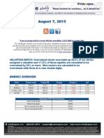 August 7, 2015: Market Overview