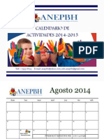 Calendario ANEPBH 2014-2015