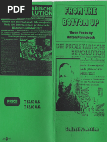 Pannekoek - From The Bottom Up. Three Texts