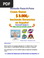 Download Lista Empresas Encuestas Espanol Descarga Gratis PDF by Lista de Encuestas Pagadas SN27409301 doc pdf