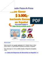 Lista Empresas Encuestas Espanol Descarga Gratis PDF