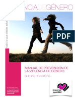 Violencia de Género - Manual de Prevención de La Violencia de Género