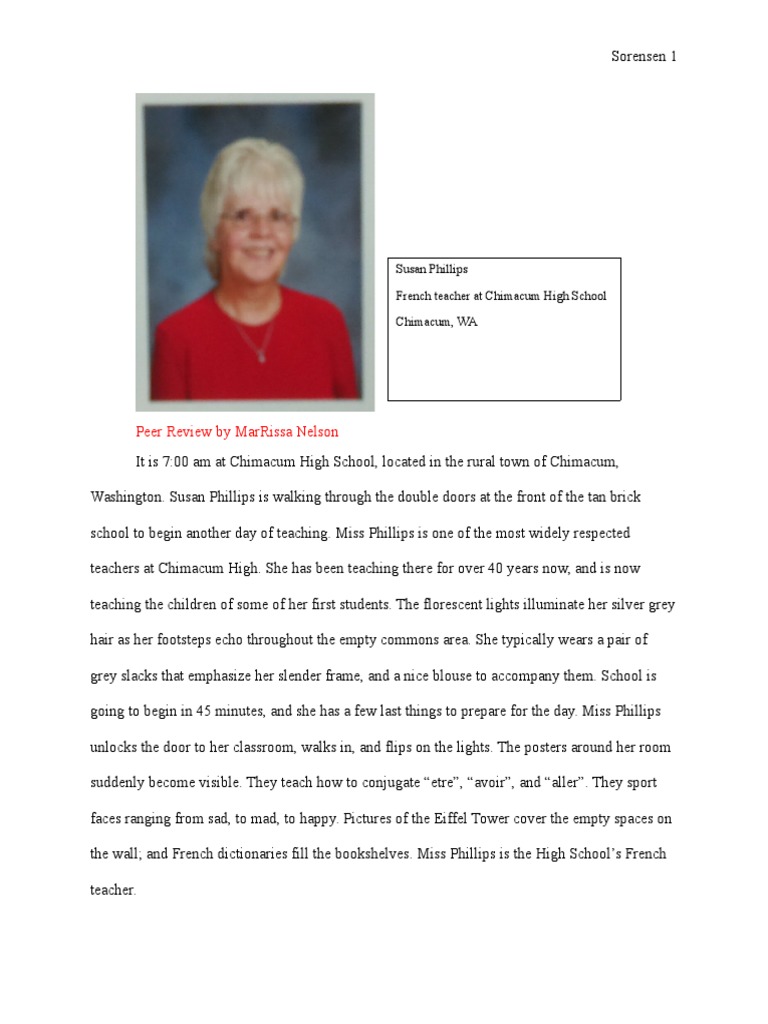 Miss Phillips: Champion of Language Education | PDF | Foreign Language ...