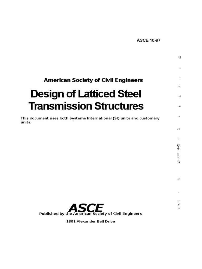 ASCE 10 97 1 Primera Parte PDF Non Profit Organizations Clubs And