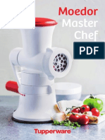 Moedor Master Chef - Guia de Receitas