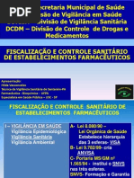 - Fiscalização e Controle Sanitário- Dcdm
