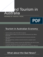 Inbound Tourism Australia GDP AUD250 Billion 2020