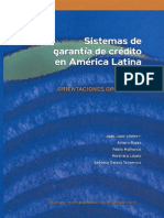 Sistemas de Garantía de Crédito en América Latina. Orientaciones Operativas