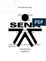 Actividad de Redes en Sede Perla Del Otun