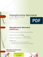 Hipoglicemia Neonatal