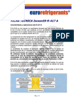 R-417A características y aplicaciones