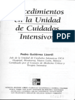 Procedimientos en La Unidad de Cuidados Intensivos - Pedro Lizardi