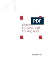 SQL Server 2014 Licensing Guide
