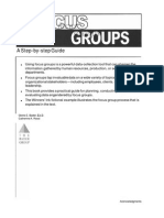 Gloria E. Bader, Catherine A. Rossi-Focus Groups - A Step-By-Step Guide (3rd Edition) - The Bader Group (2002)