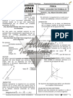 Grupo Juliok Fisica Semana 01 Análisis Vectorial Avanzado FISCA PREUNIVERSITARIA