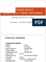 Laporan Kasus Diare Akut Tanpa Dehidrasi Pada Anak