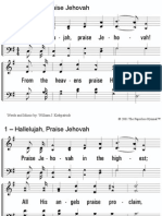 1 - Hallelujah, Praise Jehovah: Words and Music By: William J. Kirkpatrick