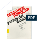 Desborde Popular y Crisis Del Estado.matos