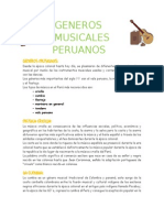 Generos Musicales Peruanos